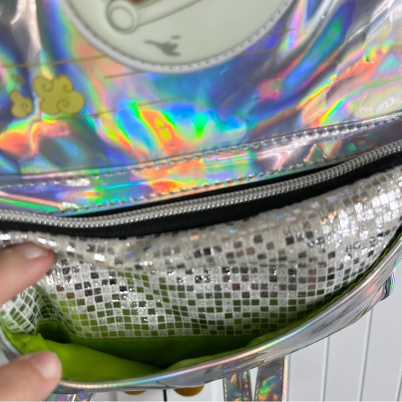 Disney's Mandalorian The Child Metallic Holographic Backpack - Picture 8 of 10